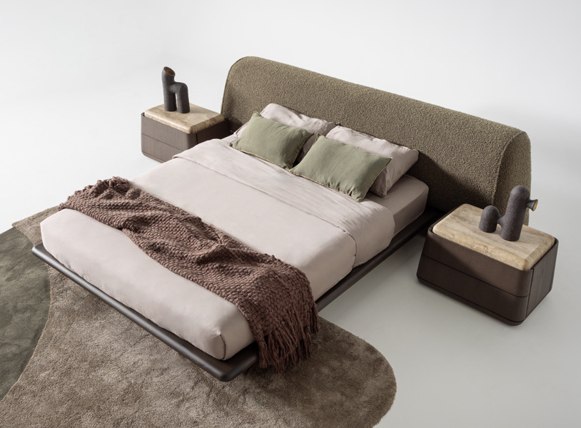 Contemporary Luxury Bedroom Set with clean geometric lines.