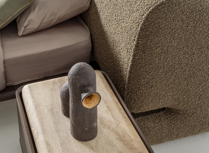 Eden Bedroom Furniture set with warm tones.