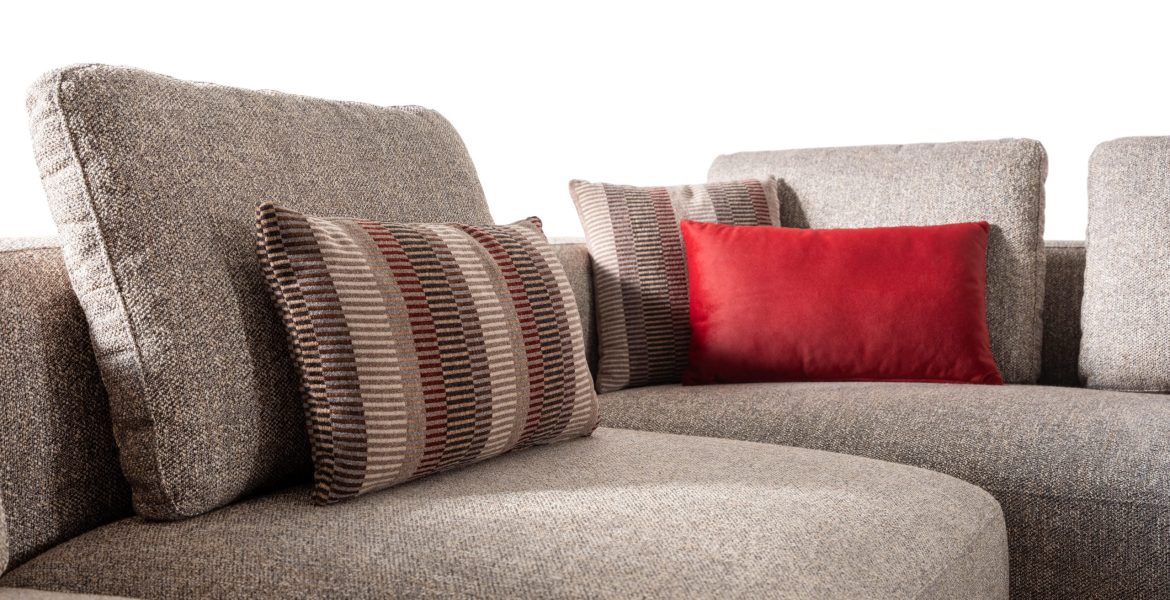 Harmony Corner sofa set Dubai with neutral tones.