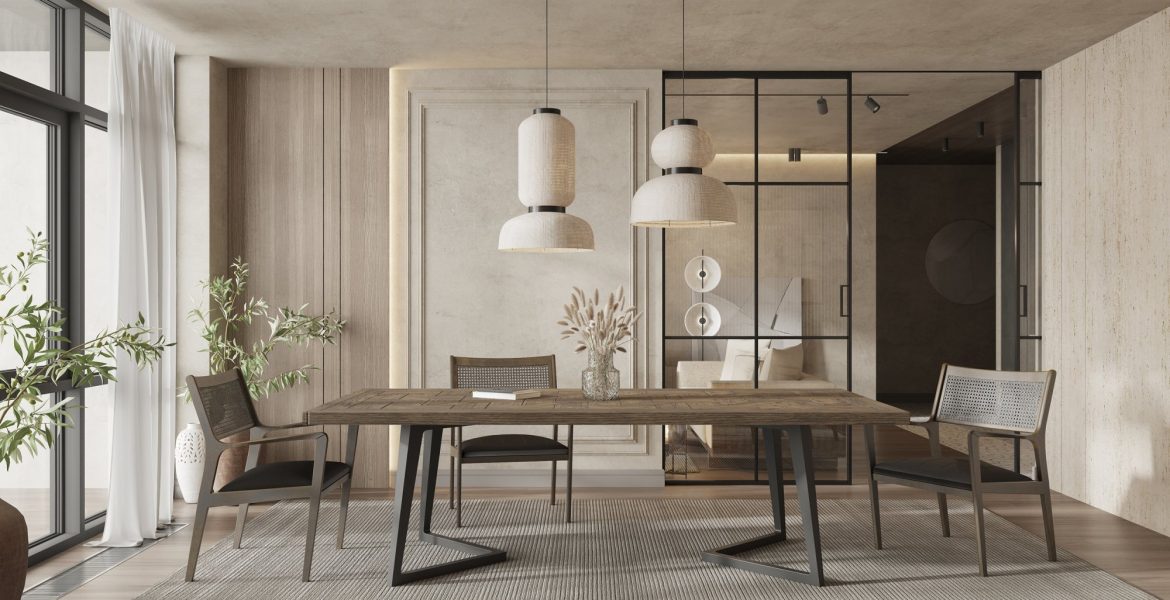 Marcado Dining Room Furniture featuring table and chairs.