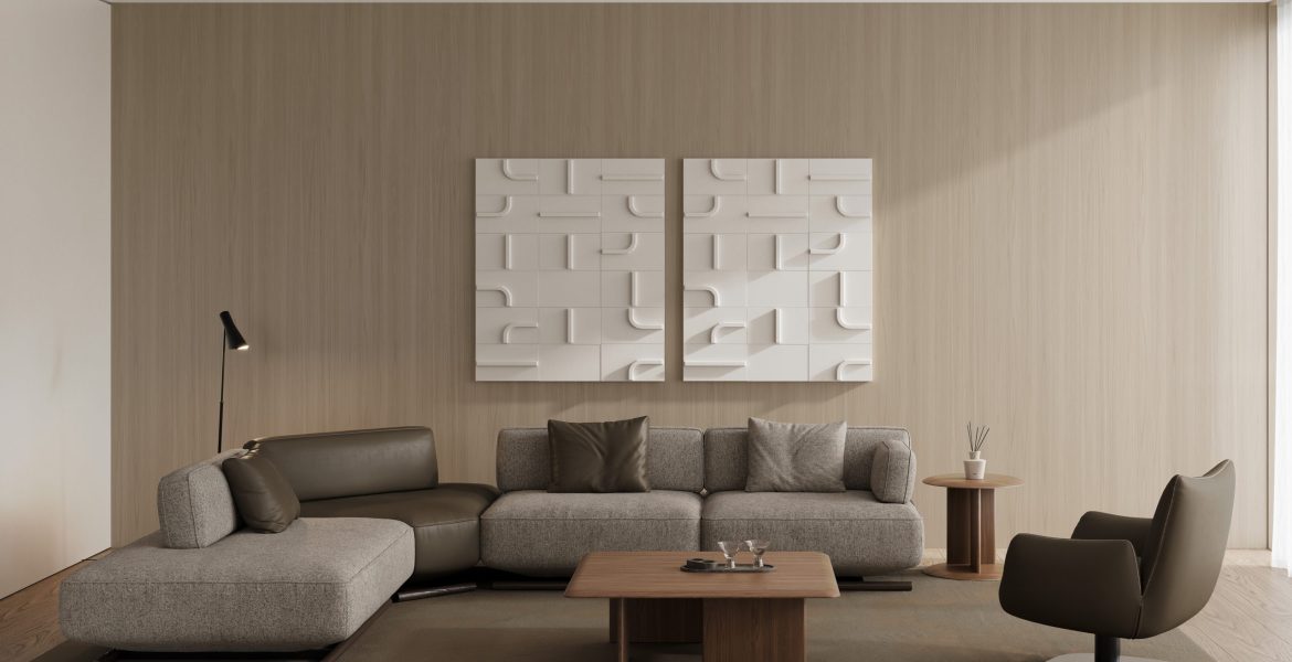 Mila Living Room Furniture featuring corner sofa and coffee tables.