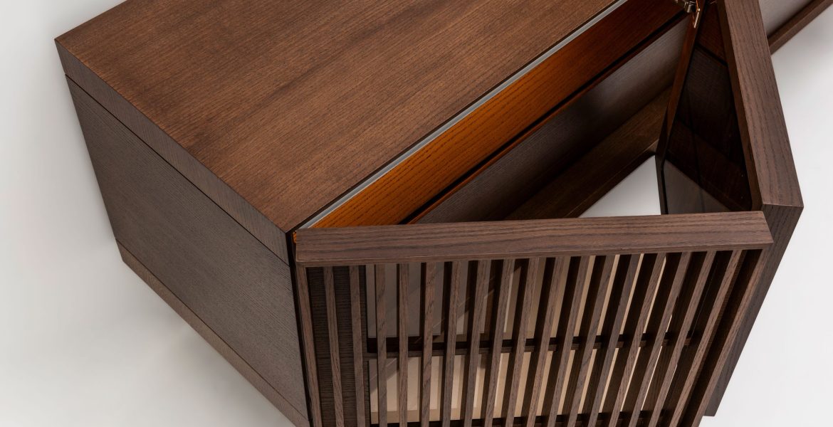 Monologue Modern TV Unit featuring drawers and storage.
