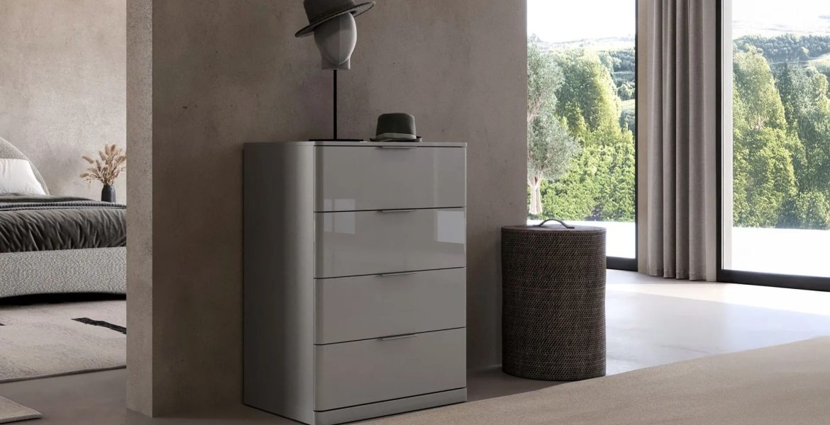 Modern Luxury Bedroom Furniture set with soft textures.