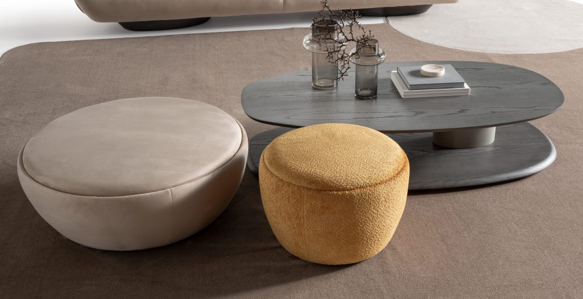 Moon Living Room Furniture Sofa set with neutral tones.