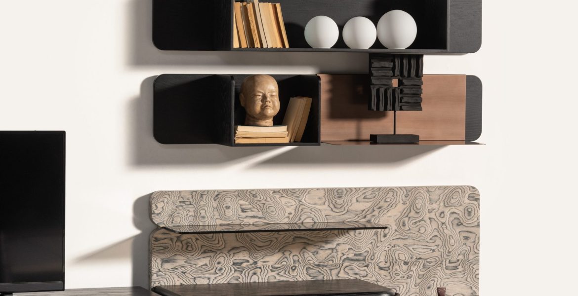 Noa Modern TV Unit arranged in living room.