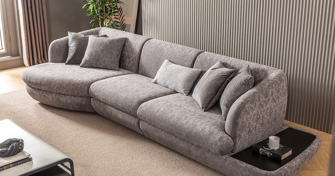 Elegant sofa from Piedra collection.
