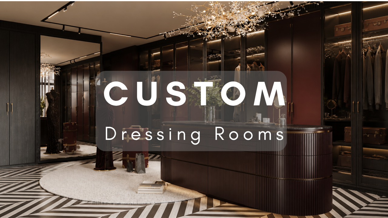 custom dressing room