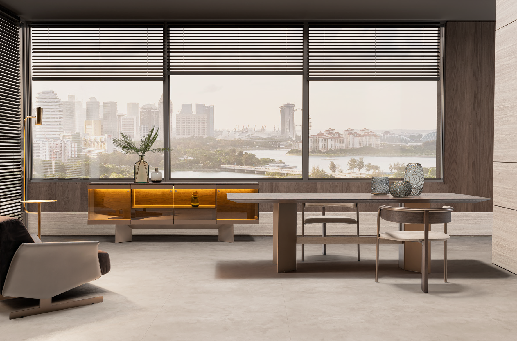 Edessa Dining Room Furniture set with table and chairs.