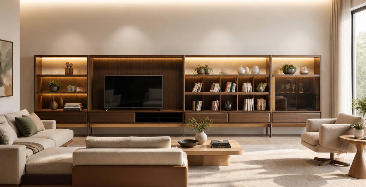 ERA TV unit by Dimax, Dubai furniture company and FF&E contractor