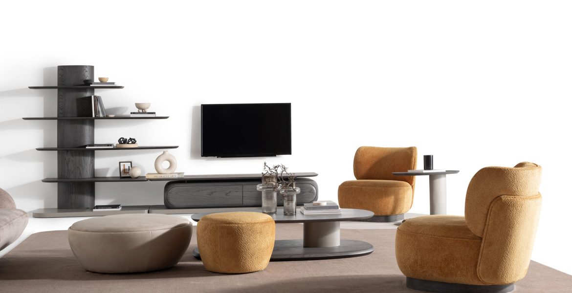 Modern Living room TV Unit from Moon collection.