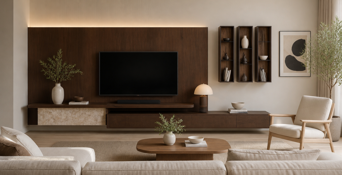 Odeon TV unit by Dimax, Dubai furniture company and FF&E contractor