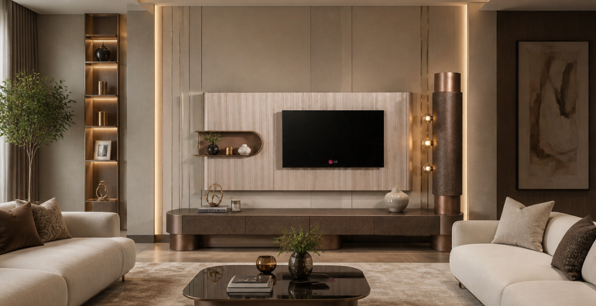 Patara TV unit by Dimax, Dubai furniture company and FF&E contractor
