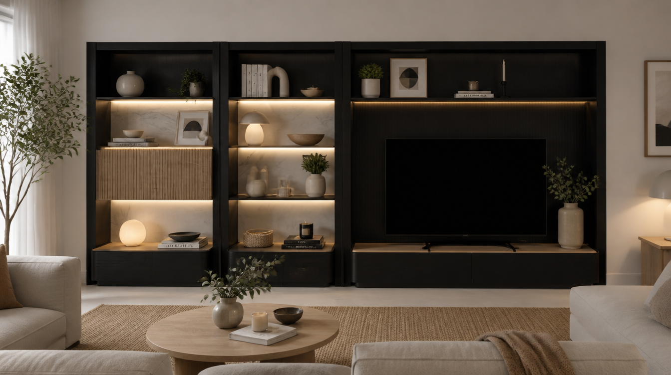 Petra TV unit by Dimax, Dubai furniture company and FF&E contractor