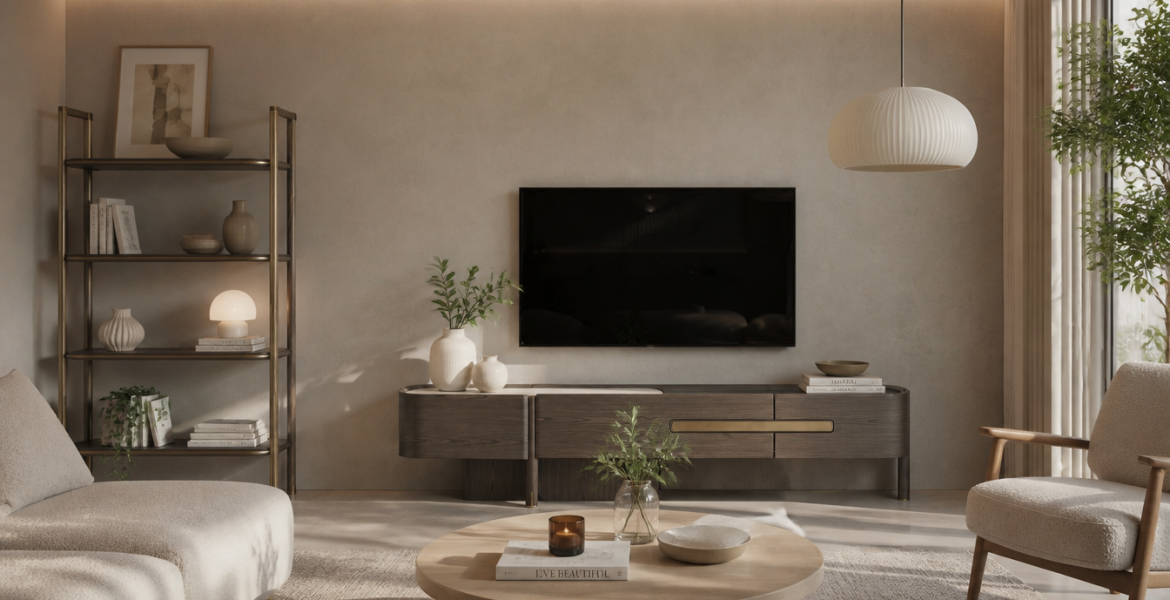 West TV unit by Dimax, Dubai furniture company and FF&E contractor