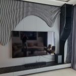 Custom-built TV console crafted to exact dimensions for Dubai homes
